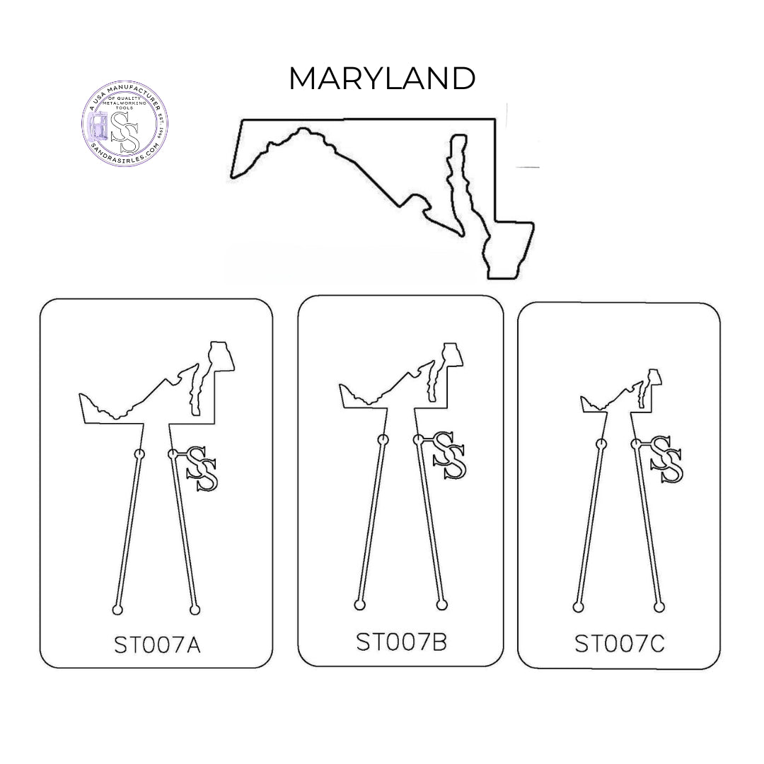 PANCAKE DIE ST007 STATE MARYLAND